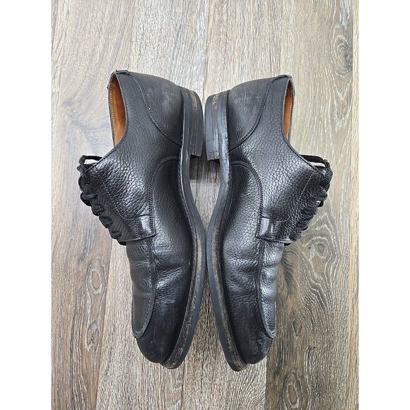Peal and Co Brooks Brothers Men\'s Black Leather Lace Split Toe Dress Shoes 9.5 D main image 11